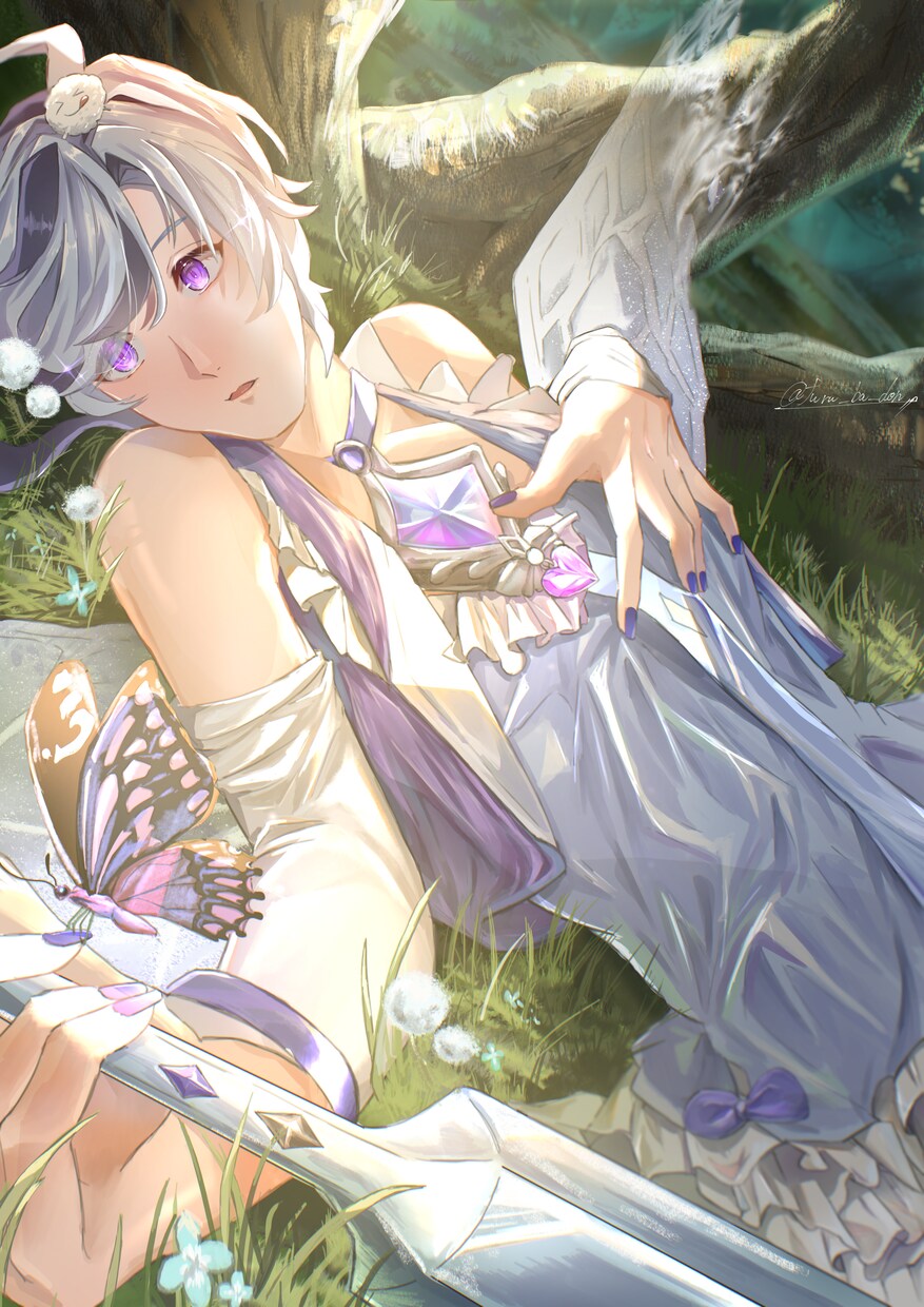 一枚絵とかキャラとかかきます やすめです！オリキャラの一枚絵欲しかったり、デフォ化します！ イメージ3