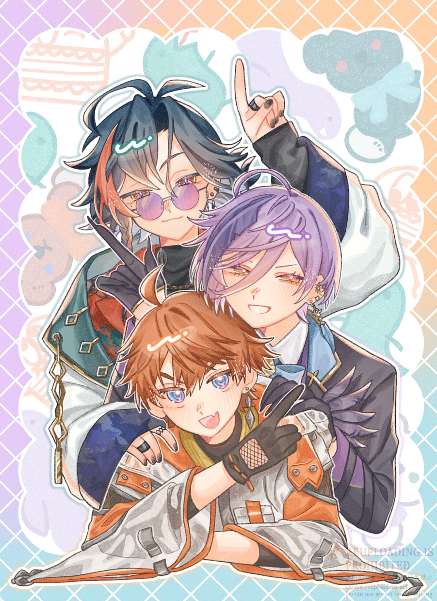 かわいいアイコン、ヘッダー描きます ふわふわで明るい見た人を癒せるような絵を描きます！ イメージ5