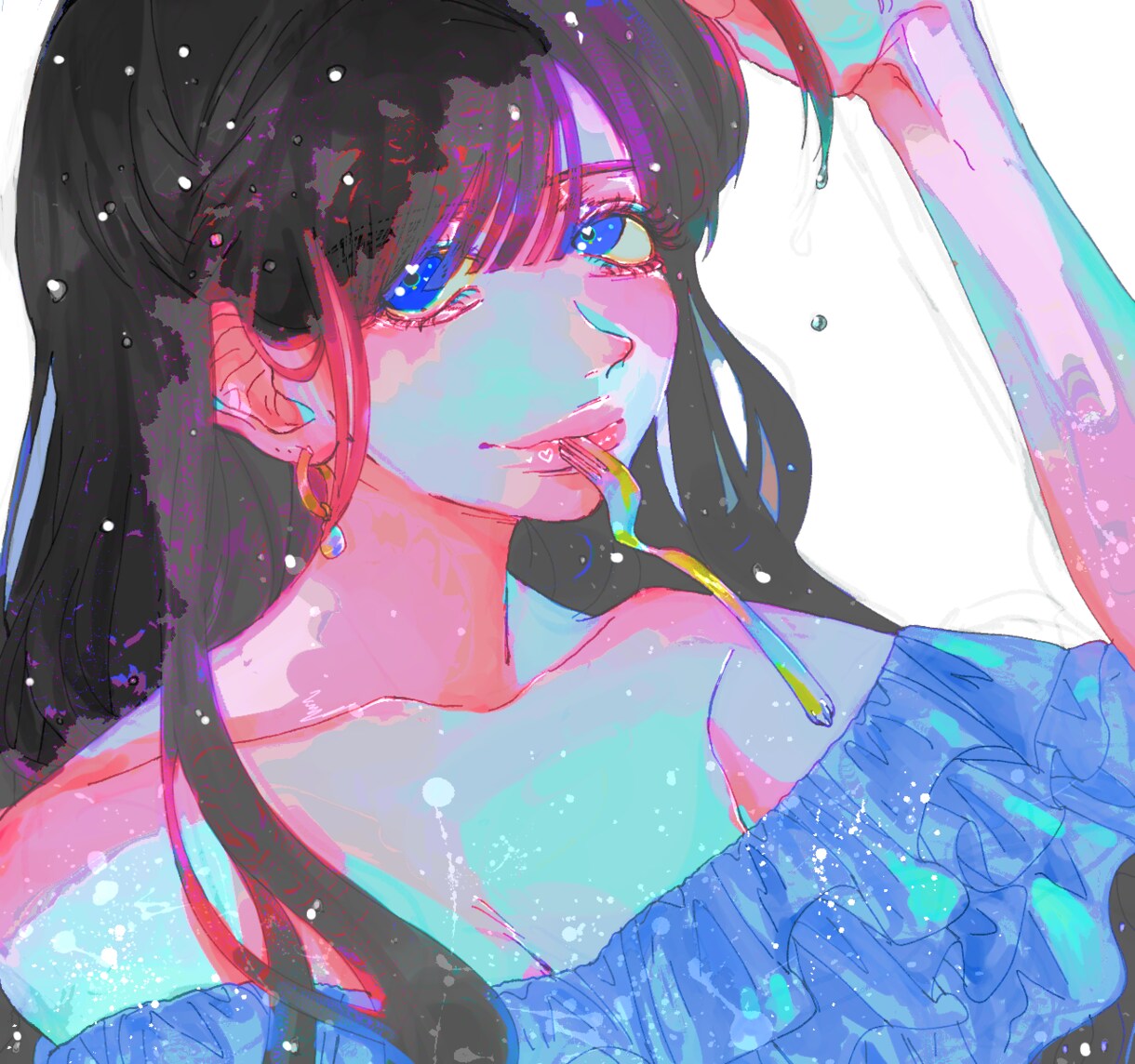 最短1日でアイコン・イラストお描き致します 仄暗いイラストからキュートなイラストまで！ イメージ1