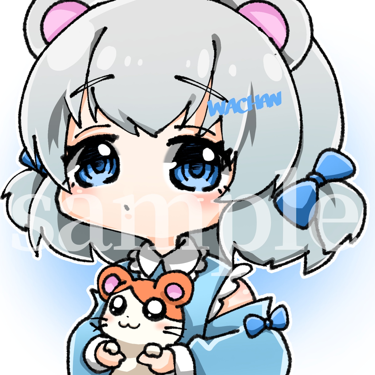 ゆるかわアイコン描きます パッと目を引く可愛いらしいアイコンはいかがですか イメージ2