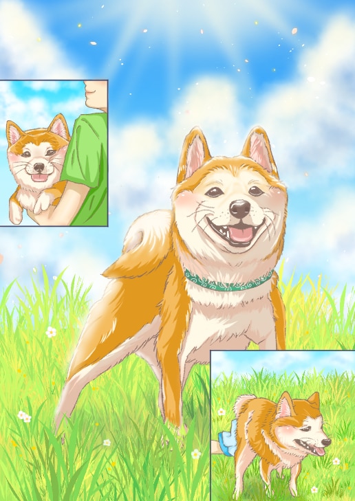 儚く透明感のあるイラストを制作します あなたの大切な一枚を、空気感まで大切に描きます イメージ6