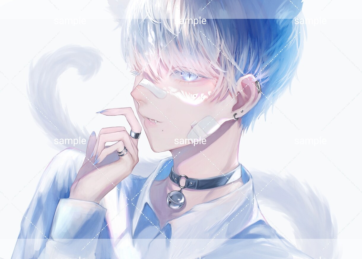 リアルで透明感のあるイラストを描きます SNSアイコン、表紙、サムネ、配信用イラスト等におすすめ！ イメージ3