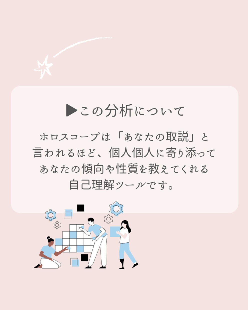 知りたい部分だけ！【あなただけの取説】作ります ホロスコープからあなたの特性を２つ選んで分析！ イメージ2
