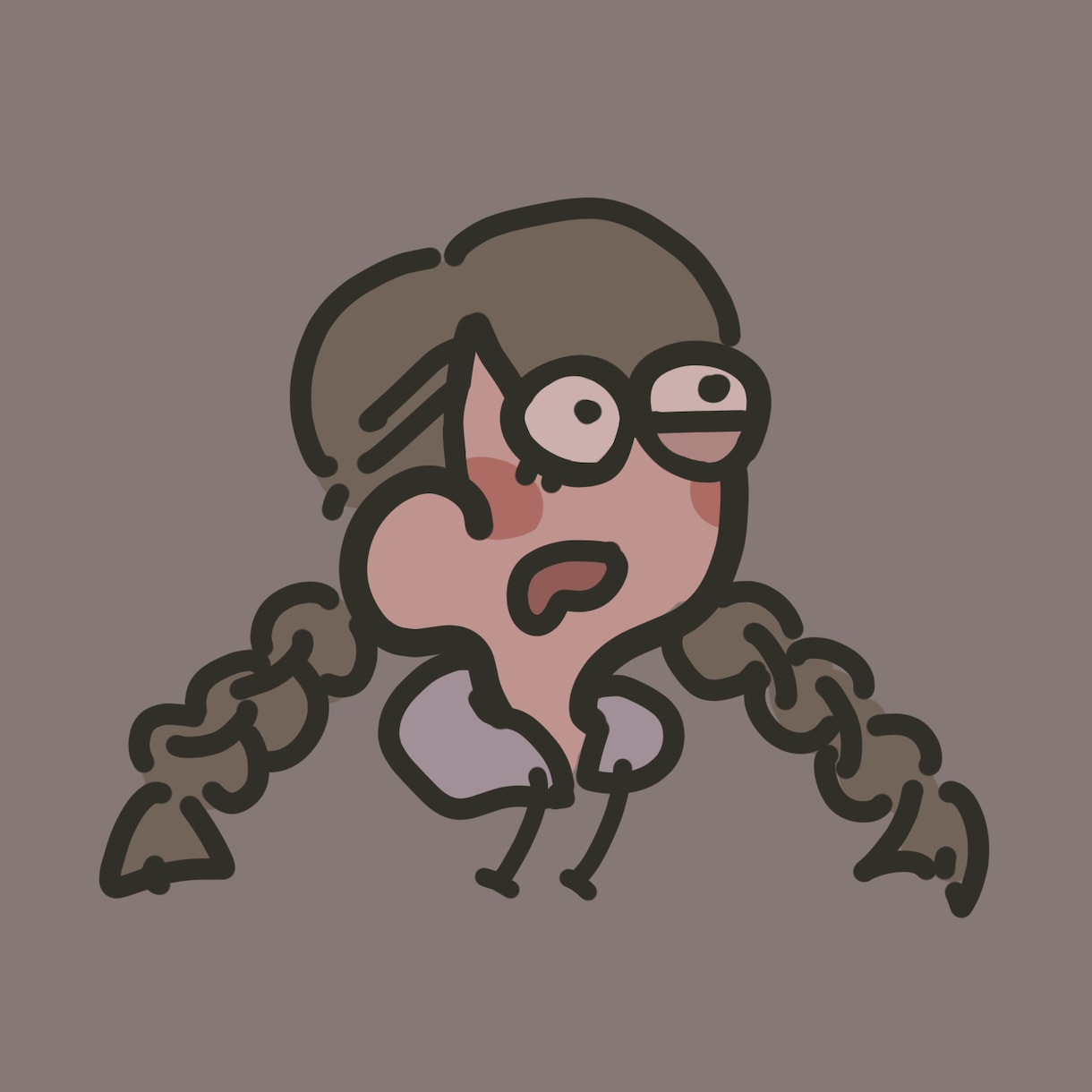ゆるくてダルそうなSNSアイコン描きます やる気無さそうに見えて汎用性高め！個性的だけど尖りすぎない！ イメージ1