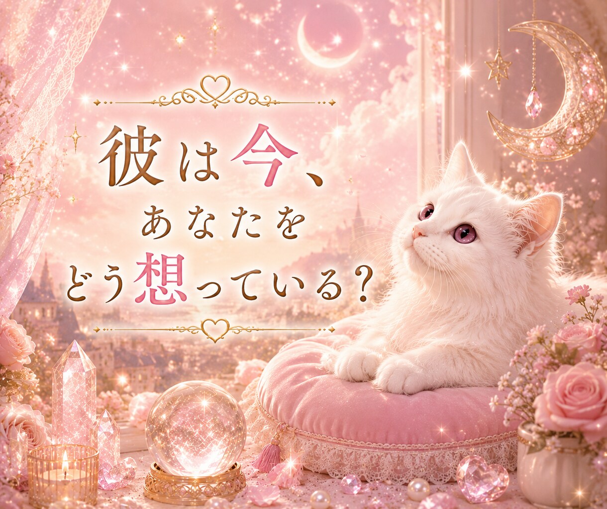 片思い｜彼があなたに抱く本音と恋心を視ます 脈あり・友達以上恋人未満…彼とのご縁を丁寧に読み解きます イメージ3