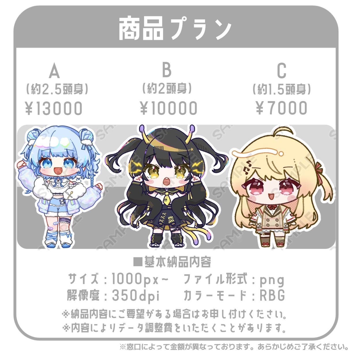 ミニキャライラスト描きます ご希望に寄り添ってご満足いただけるイラストを描きます！ イメージ7