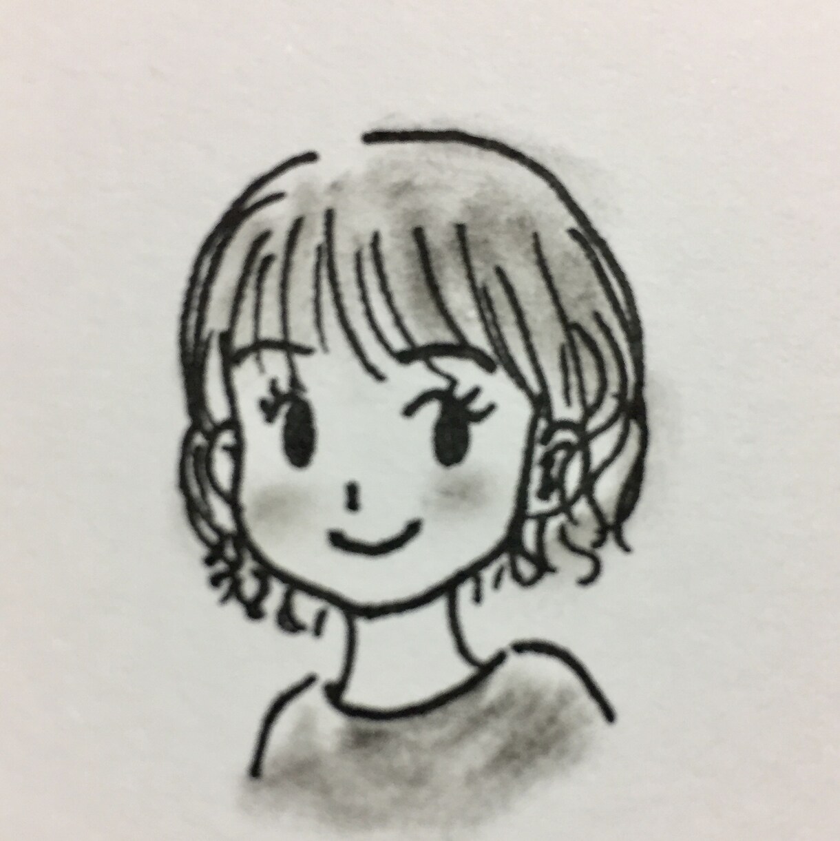 アイコンにも！シンプルなモノクロ似顔絵描きます SNSのアイコンやプロフィールにおススメ イメージ4