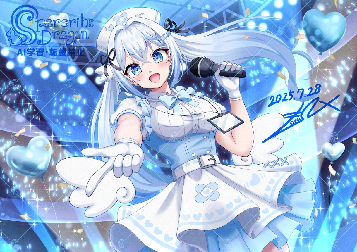 初回限定価格で一枚絵を描きます 活動者様限定のお得なお試し一枚絵プラン！ イメージ7