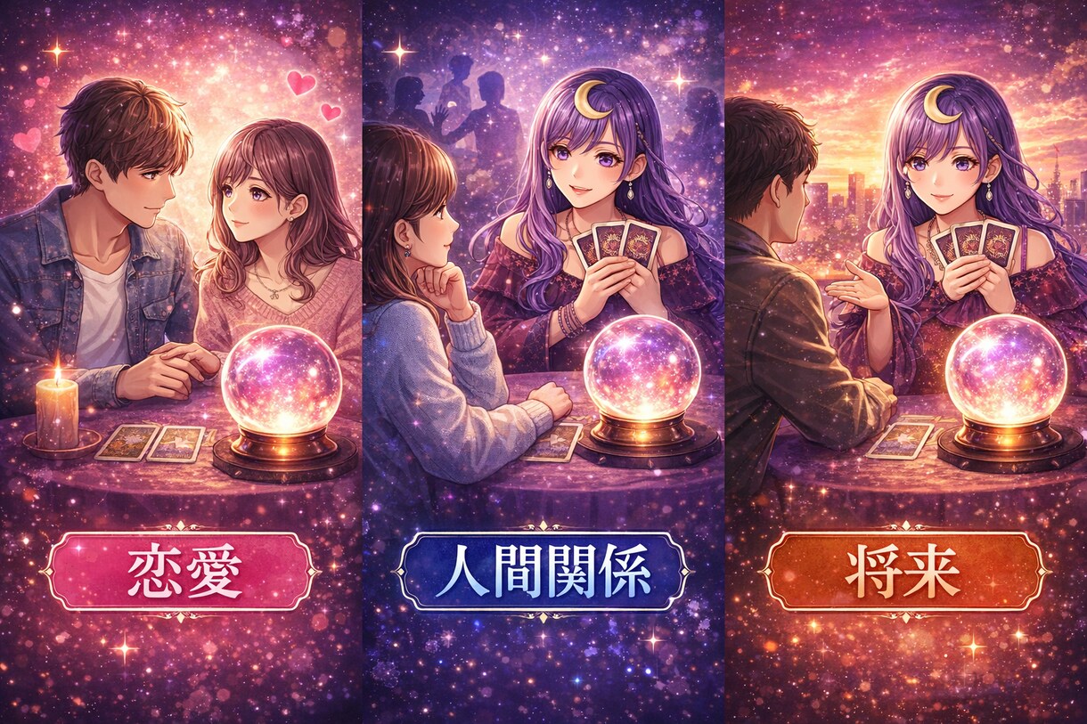 良い結果も悪い結果もそのまま伝えます あなたへはっきりした答えと前向きになれる言葉を届けます イメージ2