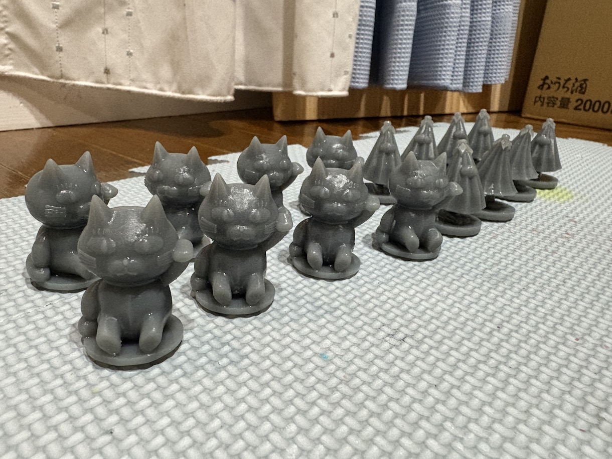 ゆるっと可愛いガチャフィギュアのモデリングします ３D制作からプリントまで！オリジナルフィギュアを作ります。 イメージ2