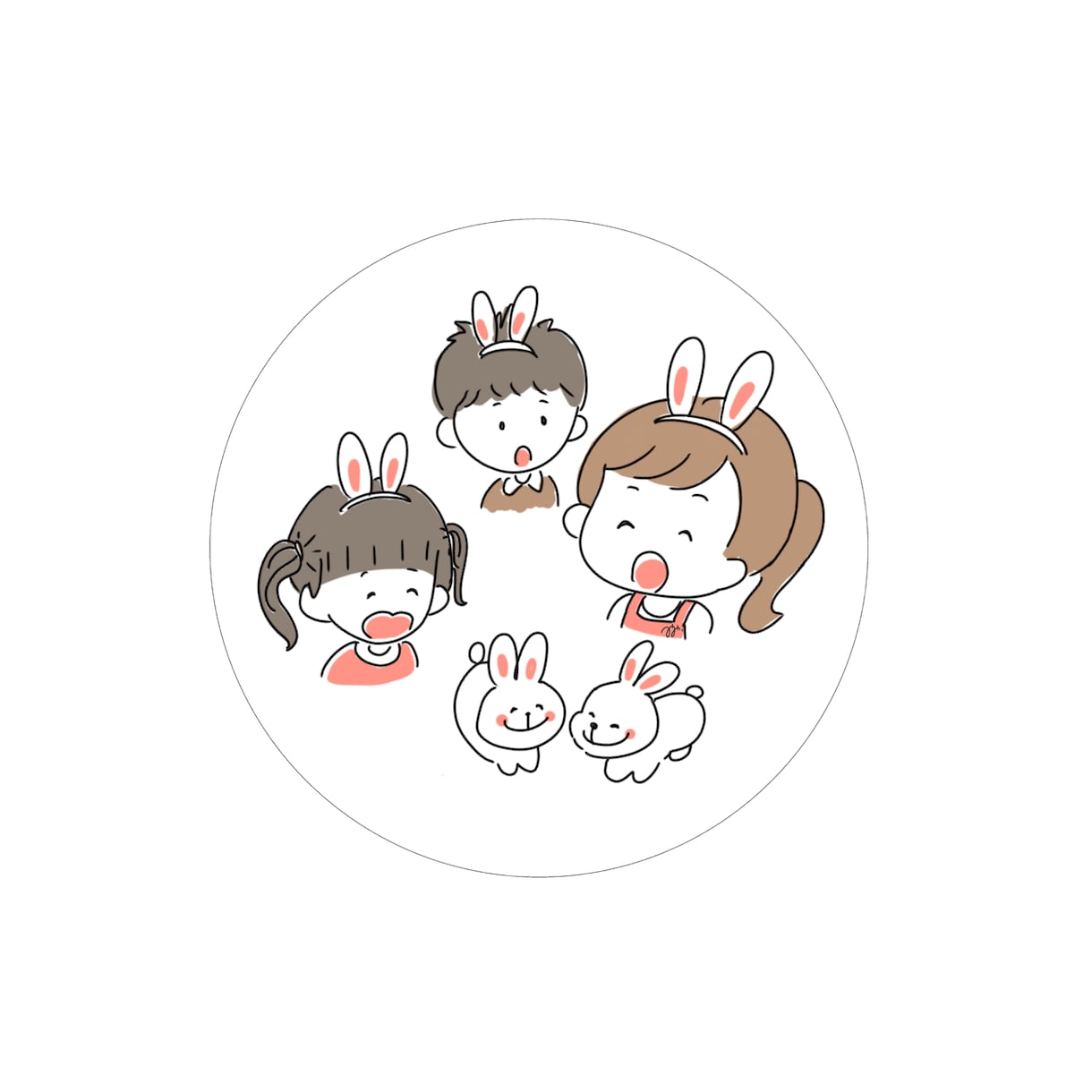 商用OK！ゆるかわいい似顔絵・挿絵イラスト描きます アイコン、ブログや本の挿し絵にも！ イメージ2