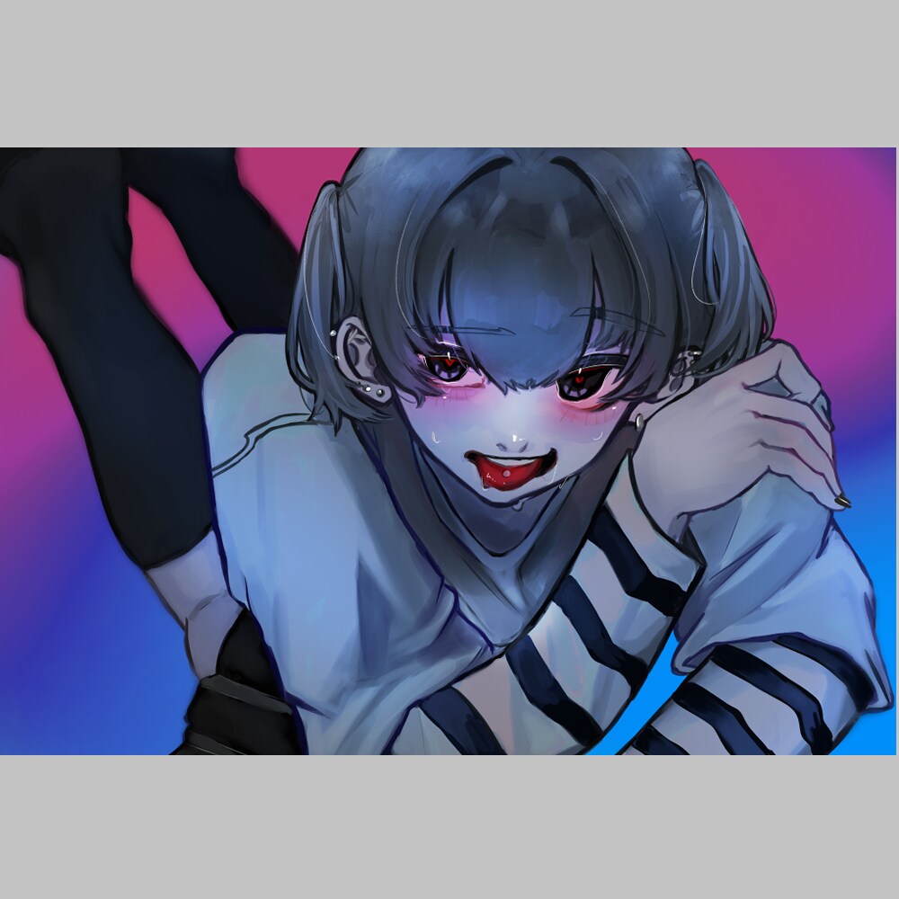 サムネ 配信用イラスト描きます 厚塗りの雰囲気のあるイラスト描けます イメージ2