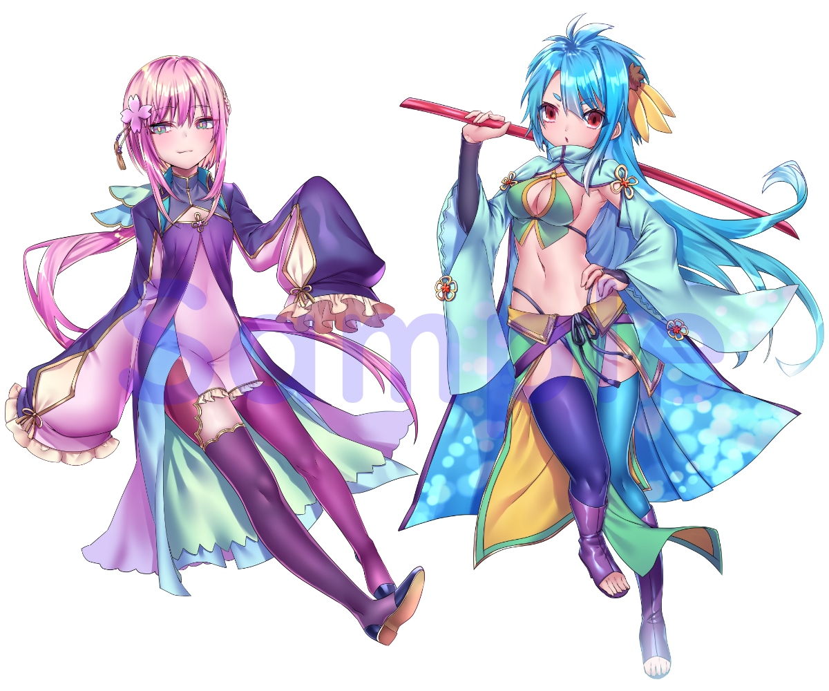 商用可！かわいい＆かっこいい立ち絵イラスト描きます 動画、サムネイル、ゲーム、TRPG、グッズなどに イメージ2