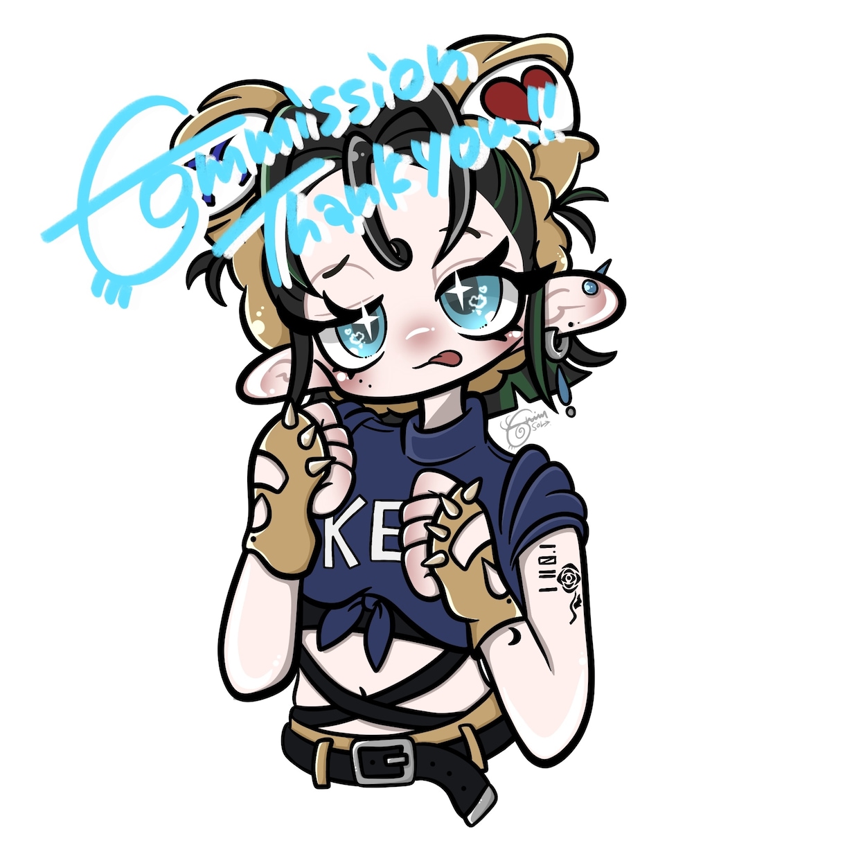 カラフルポップなアイコン描きます 個性を活かした、あなただけのイラスト イメージ3
