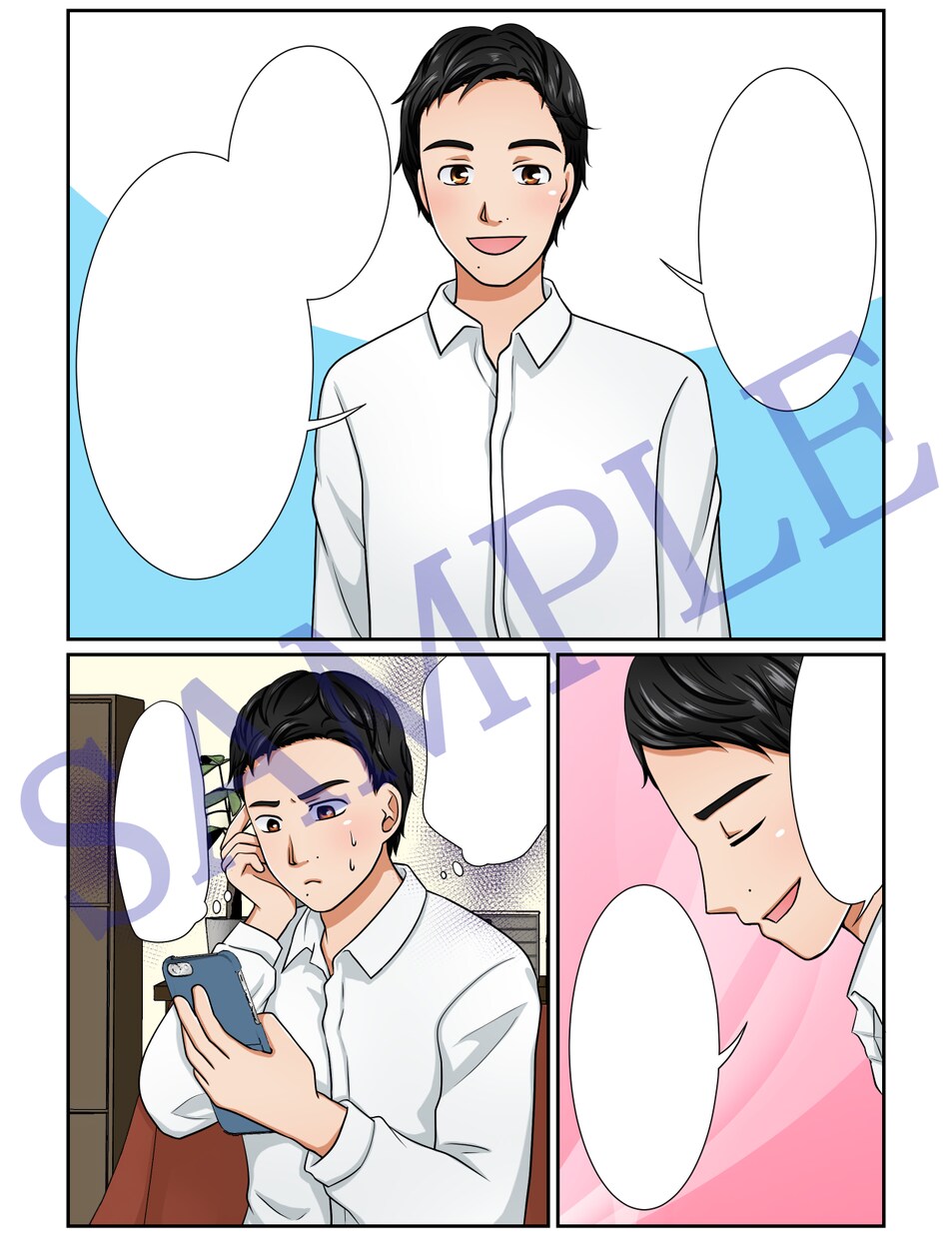 効果抜群の広告漫画をプロの漫画家が制作致します 専門の広告漫画家がしっかり内容の伝わる漫画に仕上げます イメージ2