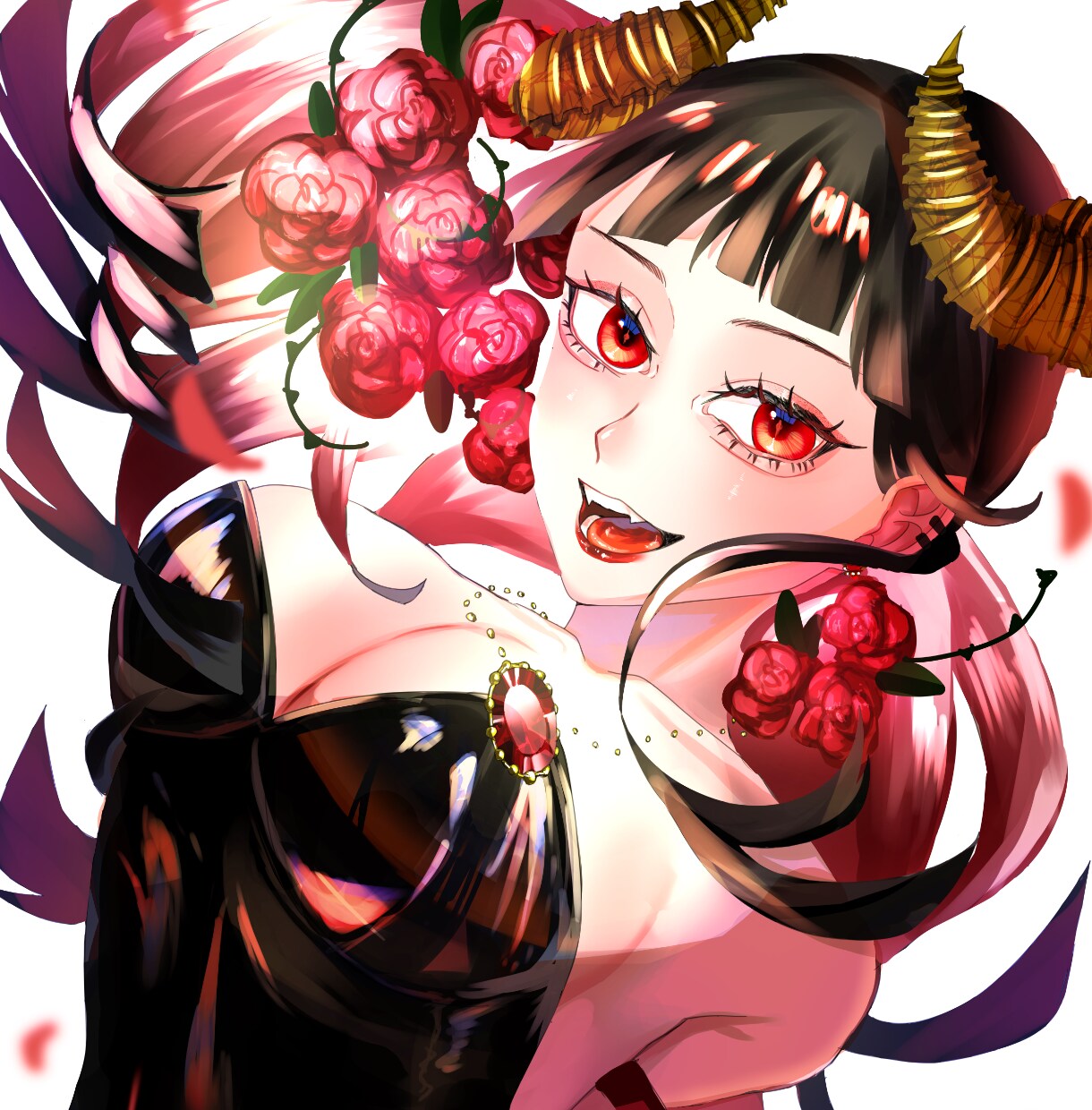 艶感あるイラストを制作いたします ニーズに合わせた儚いからダークなテイスト イメージ1