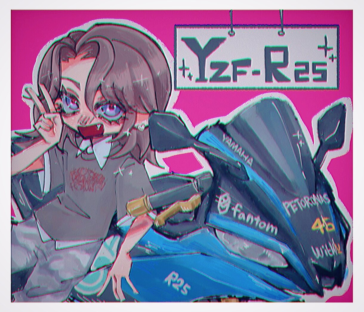 濃ゆめ激かわイラストかきます おめめの痛くなる可愛いアイコンに♡ イメージ2