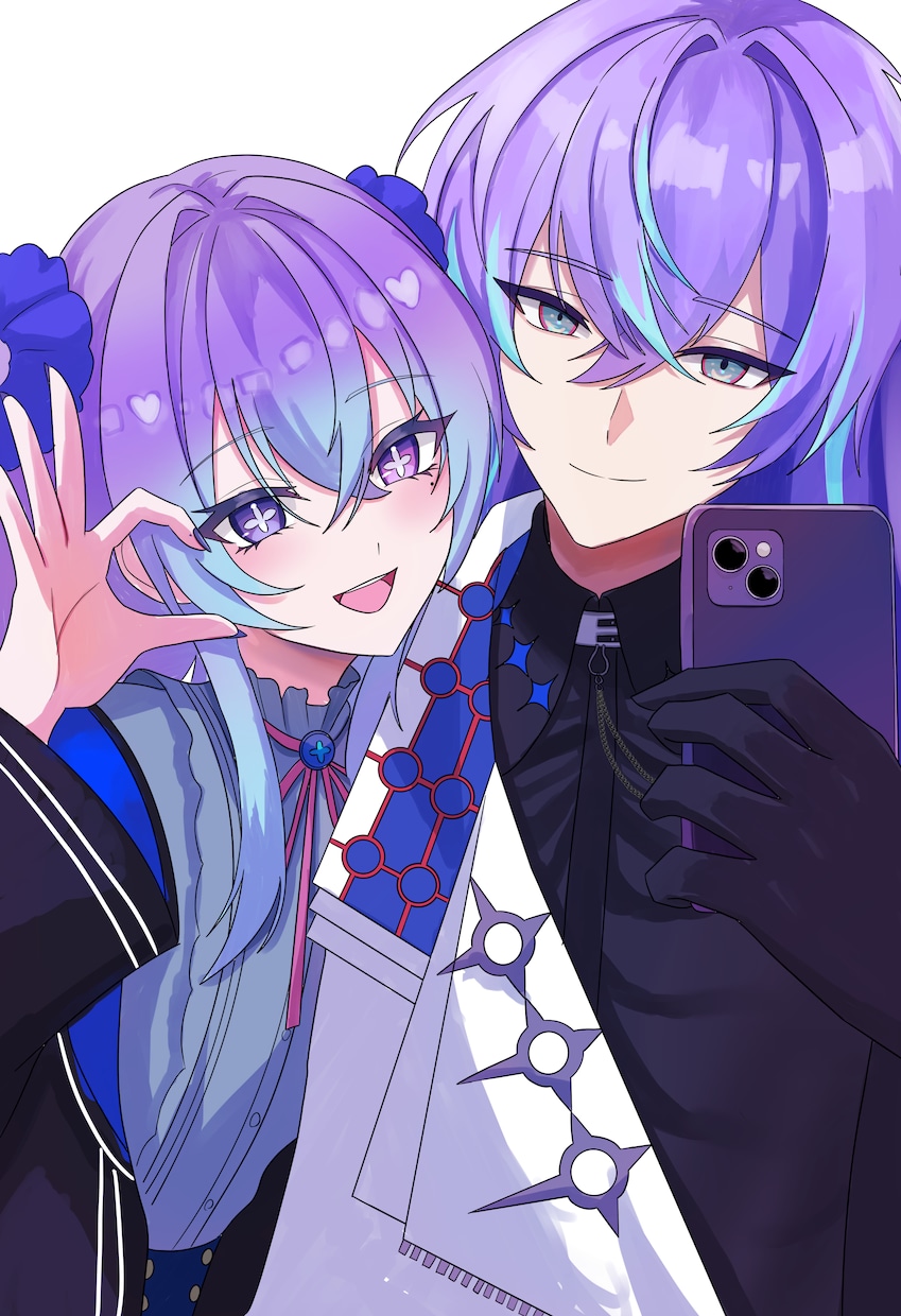 カップルイラスト(夢絵、単体イラストなど)描きます ご希望に合わせて幅広く対応します イメージ2