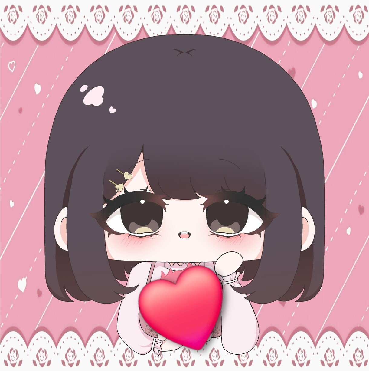 小さくて可愛らしいイラスト、夢絵をオーダーできます 夢絵や夢主さん、オリジナルキャラをお描きします イメージ1
