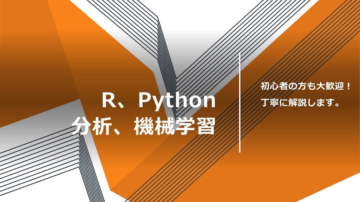 特価　R,Pythonを用いたデータ分析を行います 値下げ中！元製造業のデータサイエンティスト イメージ1