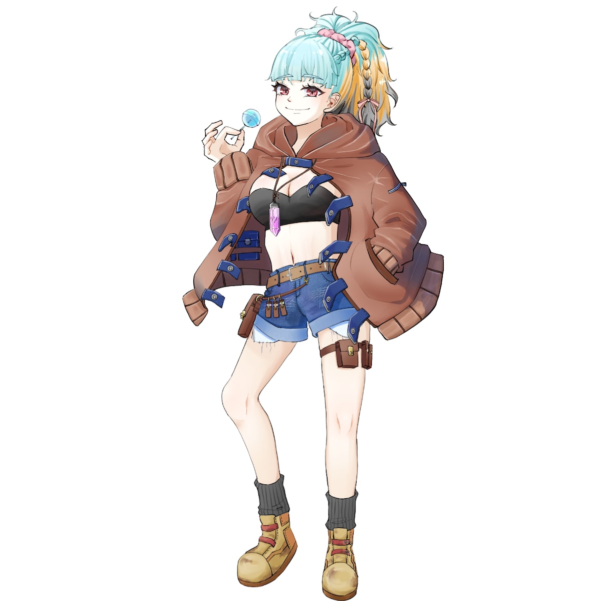 オリジナルキャラクターデザインします 自分だけの配信用・SNS用アバターなどが欲しい方へ イメージ2