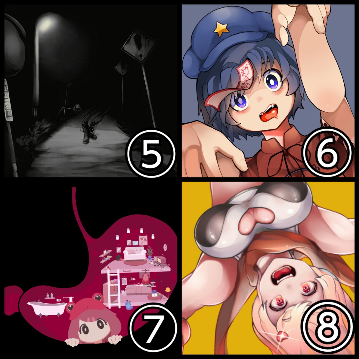 イラストオーダー受け付けます 表情差分1枚無料！版権〜オリジナルまで手広くお受けします！ イメージ3