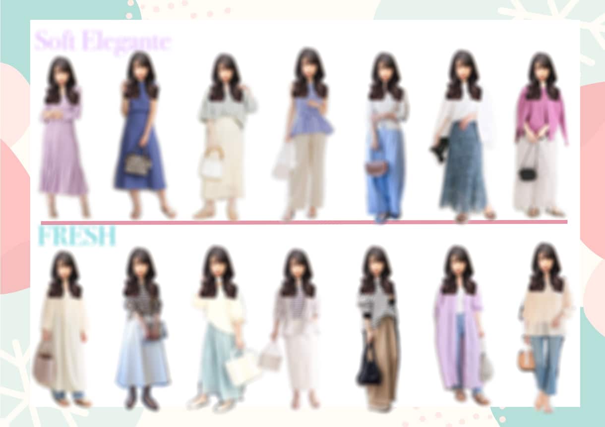 あなただけの魅力を知ろう★顔タイプ診断します ＼コラージュ付き／顔タイプ1級アドバイザーの診断 イメージ5
