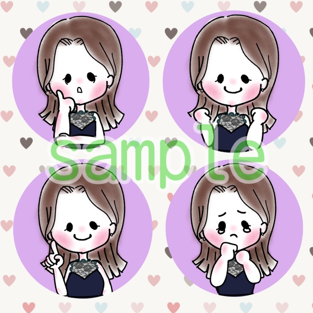 ブログやヘッダーなどにも！ふんわりアイコン描きます SNSのプロフ画像や資料など、多彩なシーンでご活用頂けます イメージ7