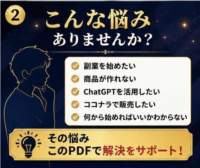 副業初心者向けChatGPTプロンプト集販売します ✅第1弾✅ 初心者でもすぐ使える！AI作業効率化プロンプト集 イメージ2