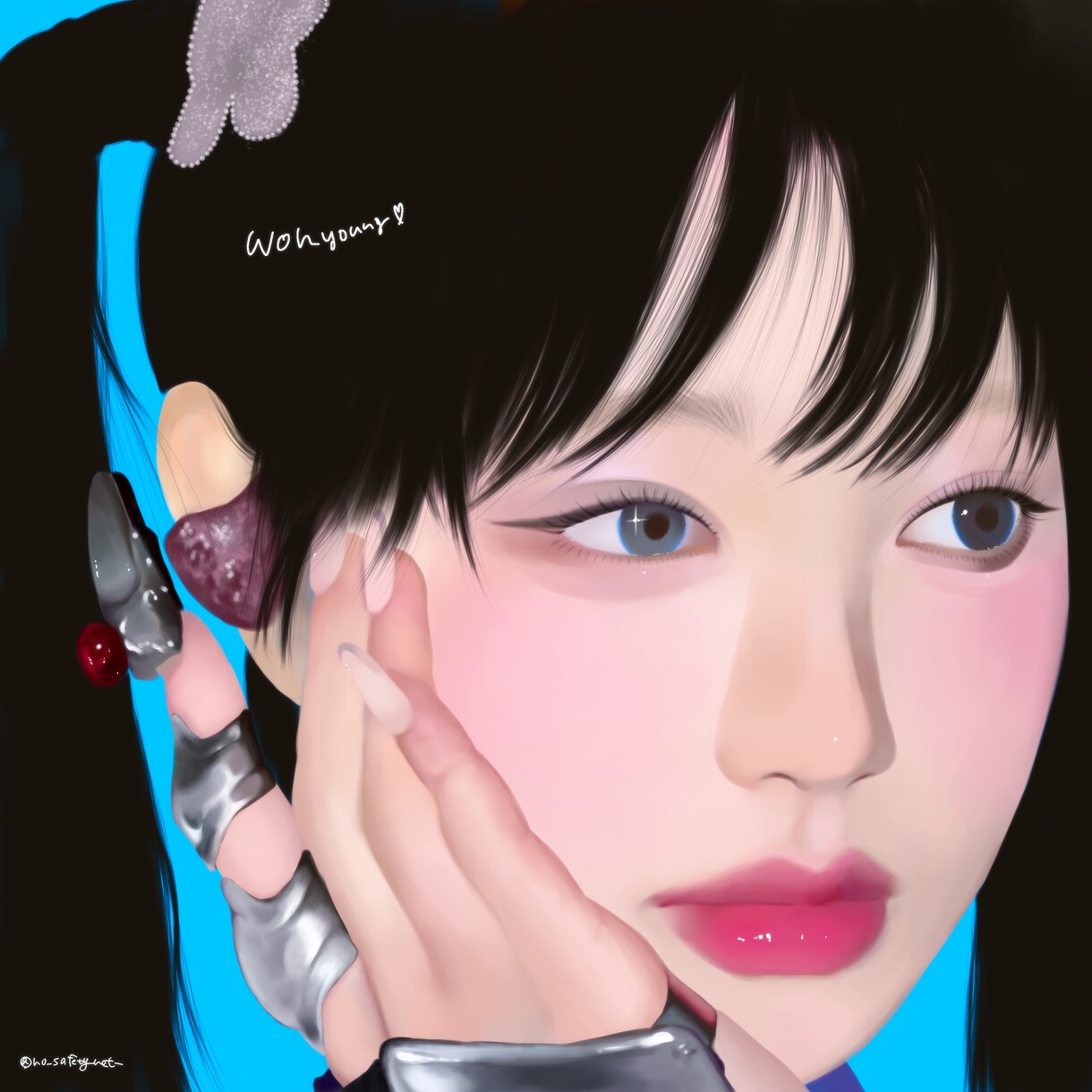 リアル・写実的な似顔絵描きます 現役美大生がかかせていただきます。 イメージ2