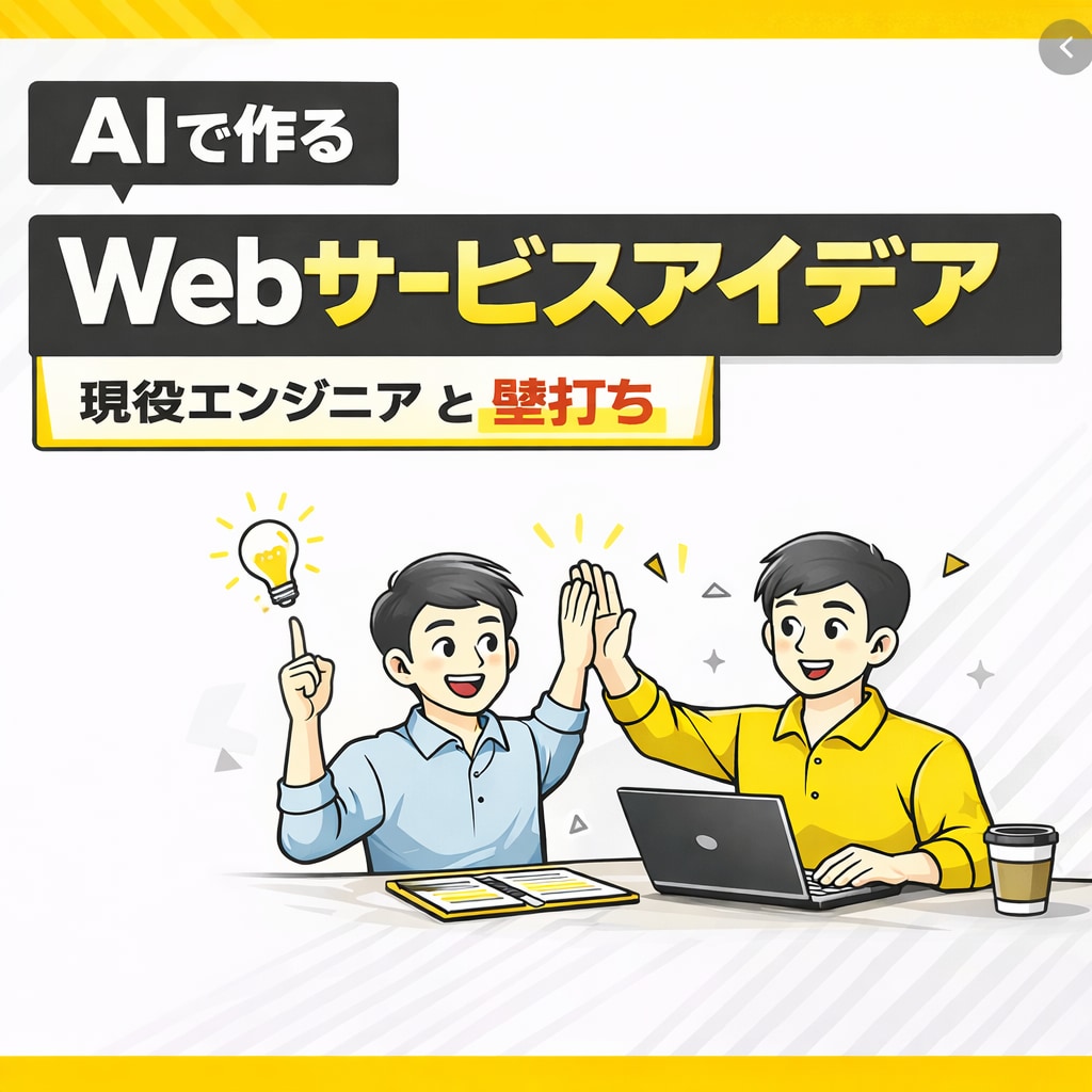 AIで作りたいWebサービスの相談にのります 事業アイデアを現役エンジニアがレビュー イメージ1