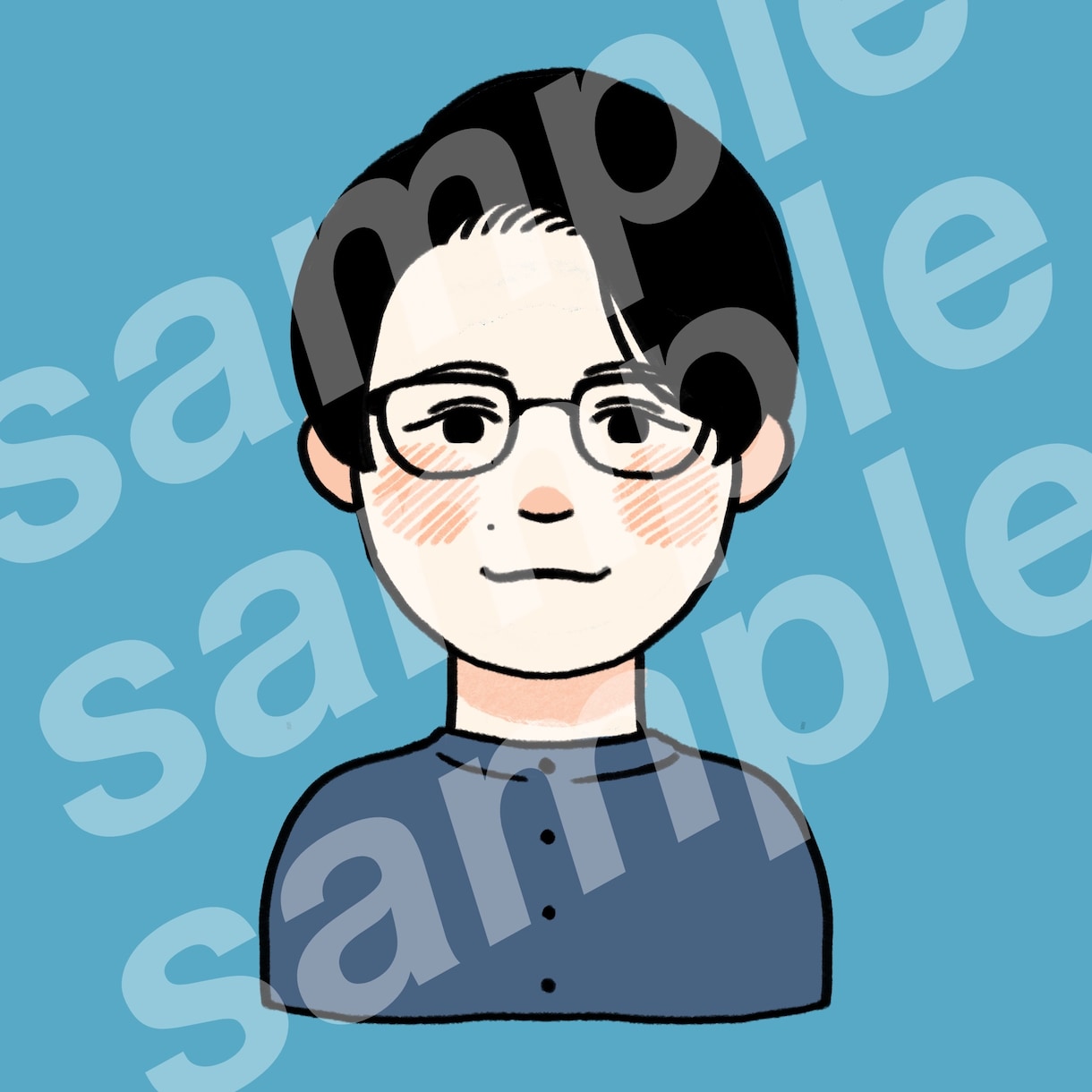 個性を生かしたゆるタッチの似顔絵描きます 初めてでも安心◎丁寧なヒアリングであなたの魅力を形にします！ イメージ2
