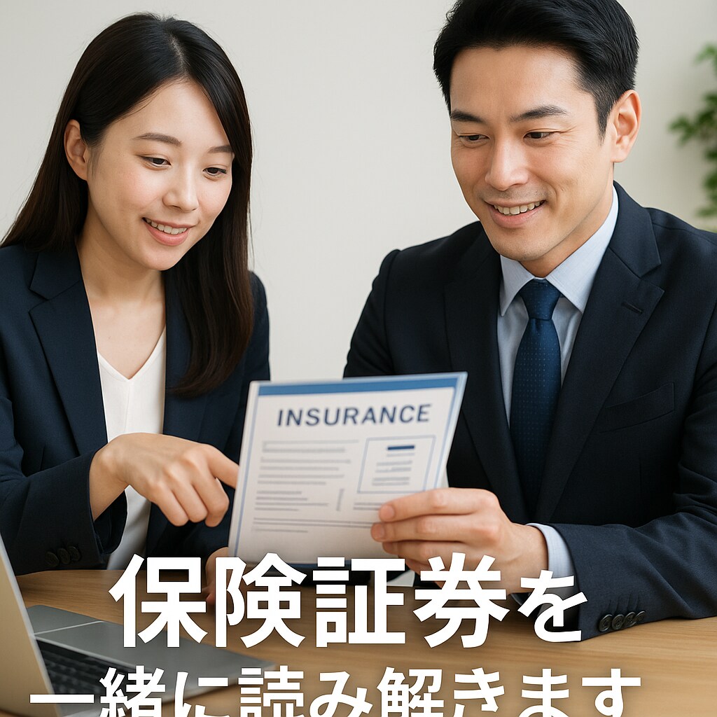 あなたの保険証券を一緒に読み解きます 専門用語をゼロにして、あなたの保険を一緒に整理します イメージ1