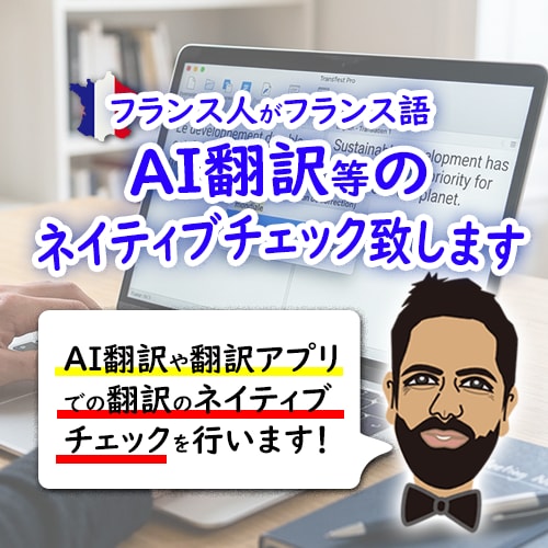 フランス語チェック致します フランス人があなたのフランス語をチェック致します イメージ1