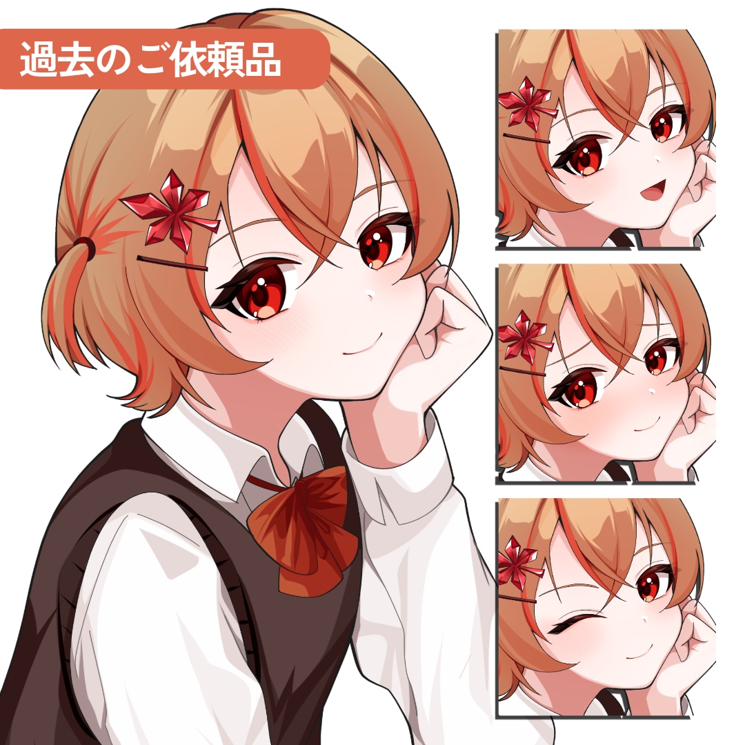 アニメ塗りでかわいいキャラクターイラスト制作します あざと可愛い女の子のイラストを制作いたします✨ イメージ3