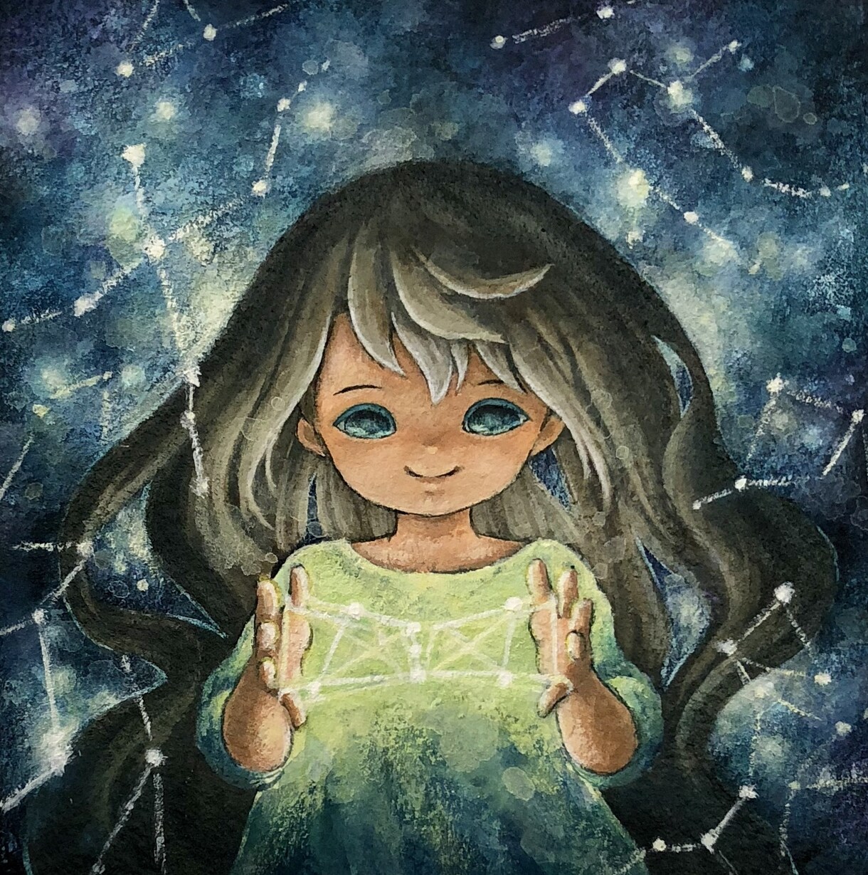 キャンバスにアナログイラストをお描きします プレゼントやインテリアなどにいかがでしょうか？ イメージ4
