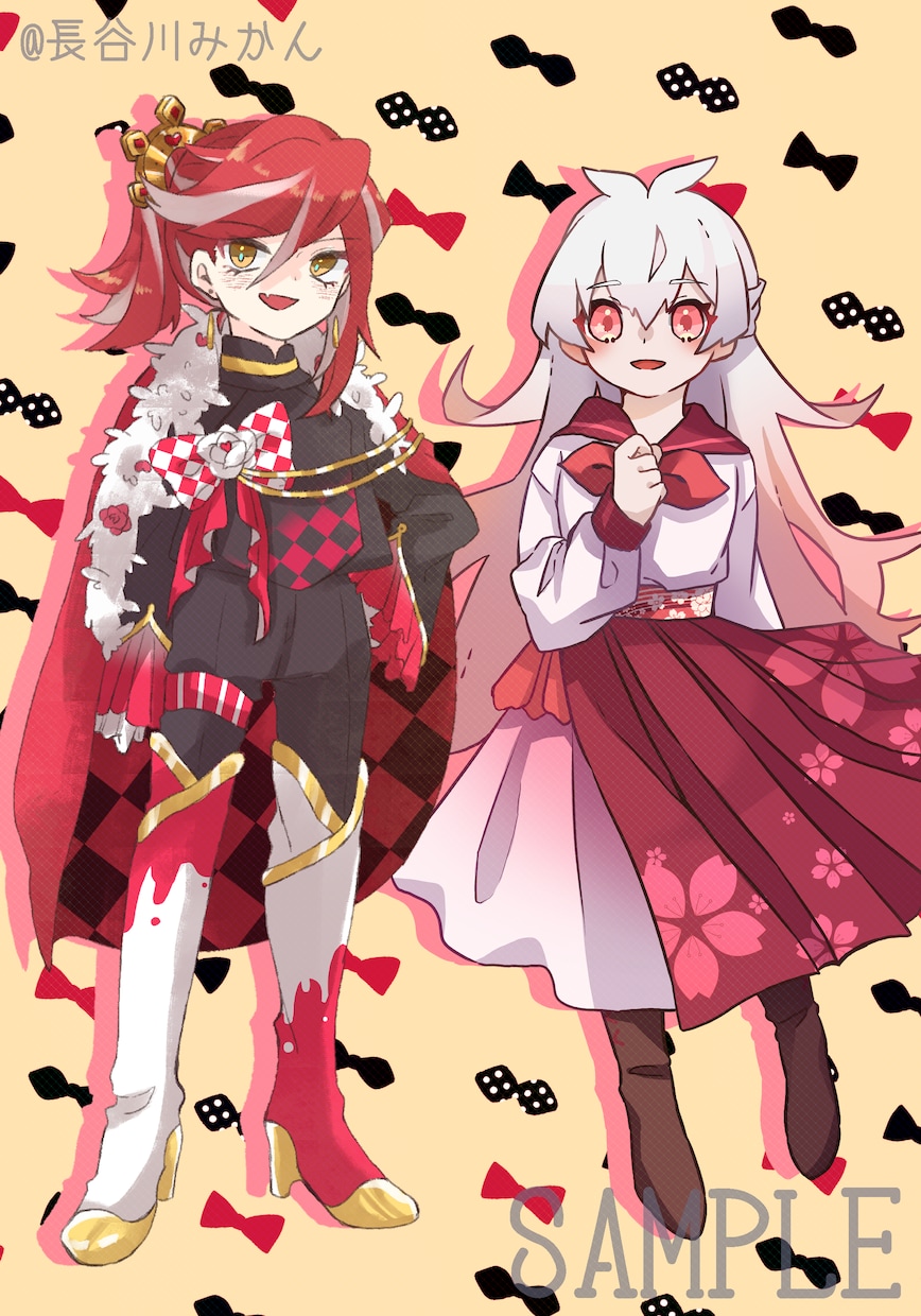 IRIAM・TRPGに役立つイラスト立ち絵描きます 表情差分やポーズ差分が欲しい方にも！ イメージ2