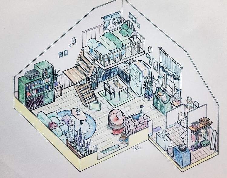 心に残る癒しのイラスト制作します 自然や風景を優しいタッチで丁寧に描きます イメージ1