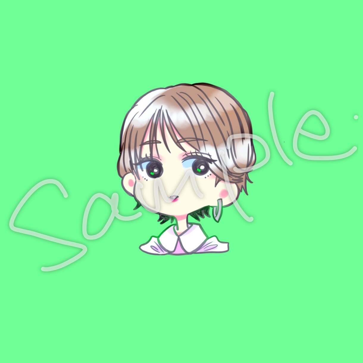 カワイイアイコン作成します 丸っこくて抜け感のある鮮やかなイラストを提供いたします！ イメージ5