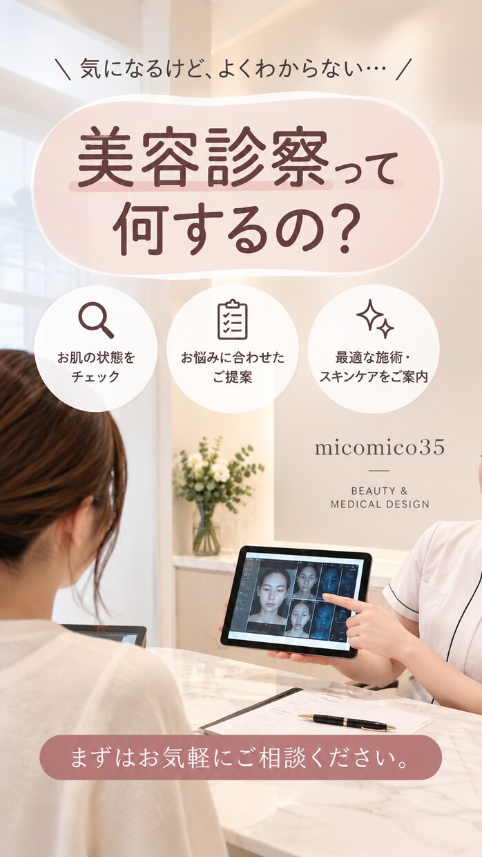 美容・医療系のSNS投稿を作成します クリニックSNS運用経験を活かし丁寧に制作 イメージ2