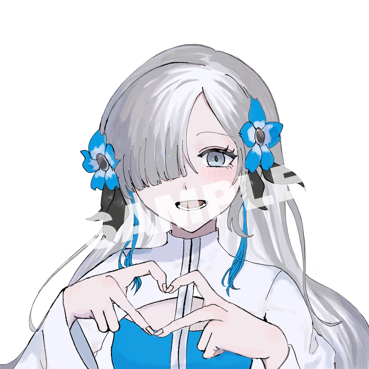 SNS◎ご要望に合わせたイラストを描きます アイコン・1枚絵・MVイラスト等幅広く受け付けております。 イメージ2