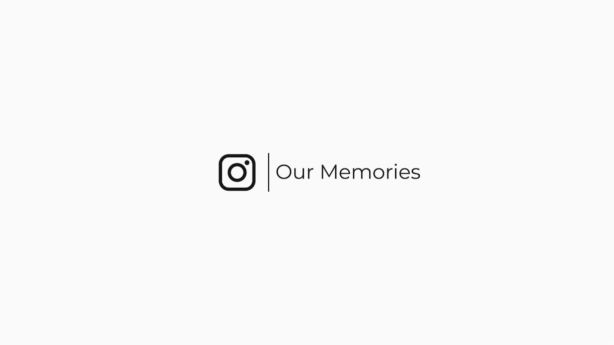 結婚式オープニングムービー【インスタ風】作ります スタートアップ価格！インスタグラム風のオープニングムービー！ イメージ5