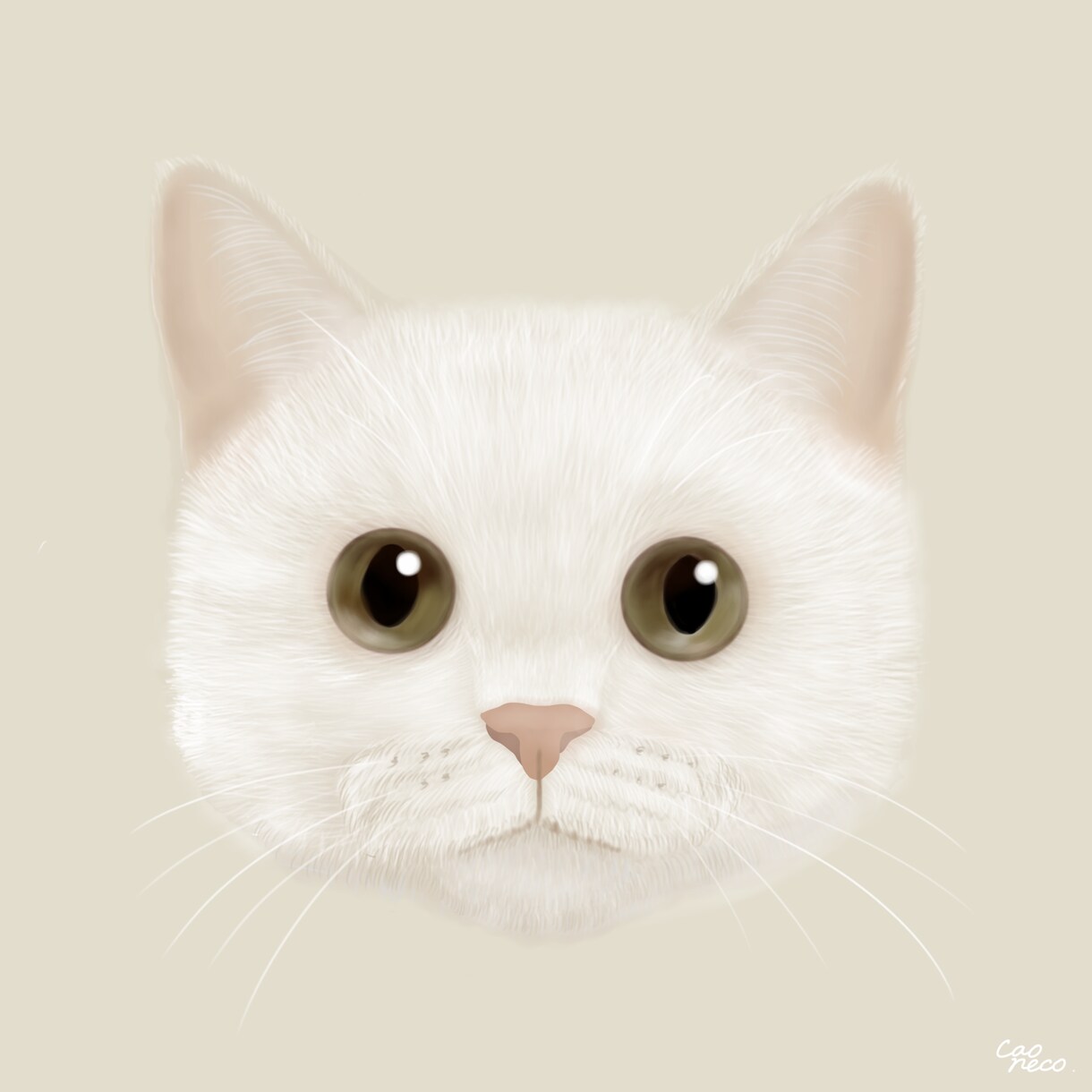 猫似顔絵描きます お写真をもとに可愛い猫ちゃんを描きます イメージ5