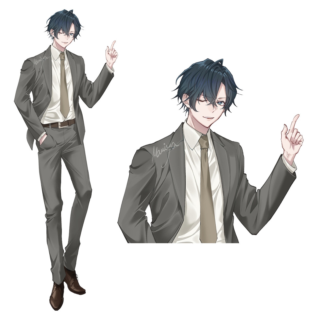 Vtuberなどキャラクター作成をします オリジナルキャラクターの制作を受け付けてます イメージ1