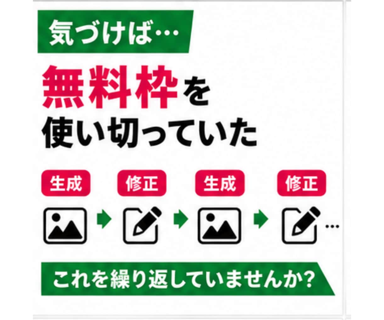 AI画像生成を無課金で使い倒す方法教えます ChatGPT無料版で「AIっぽくない」サムネ作成術 イメージ3