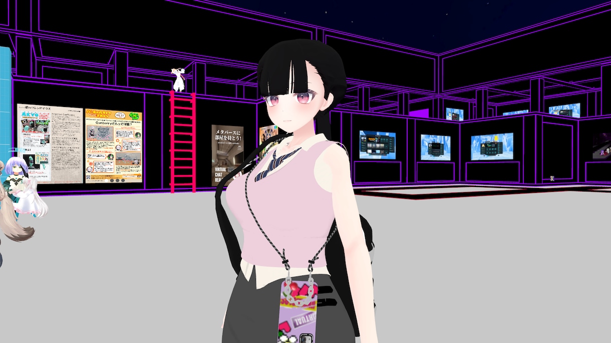 VRChatアバターの改変代行します 他衣装、アクセサリの組み合わせ及びギミック導入も行えます。 イメージ1