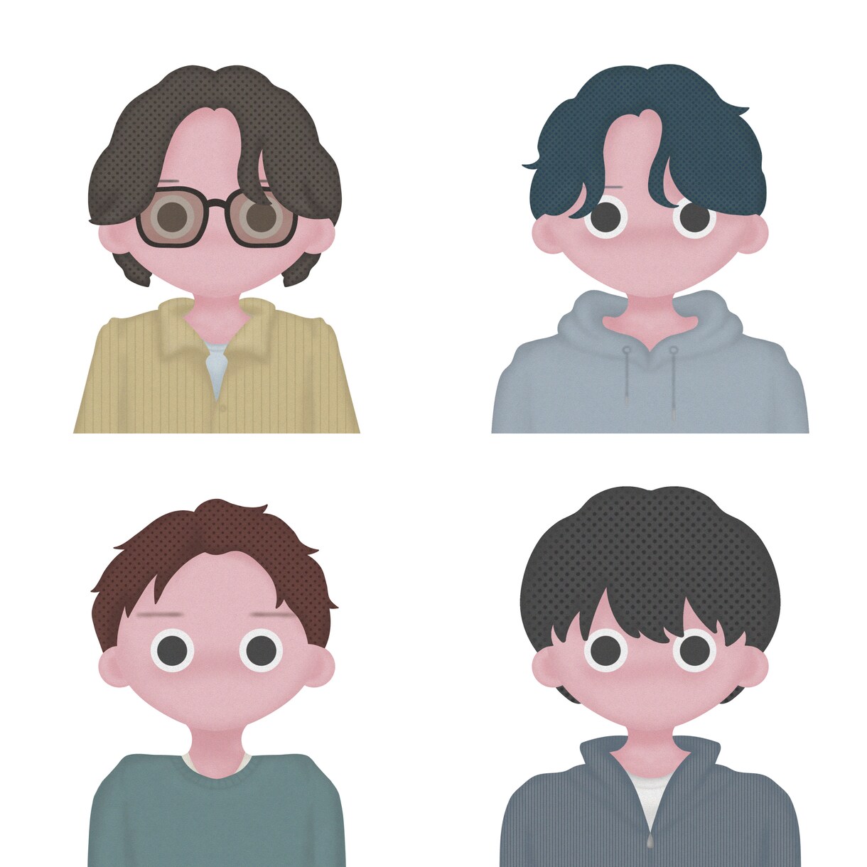 修正無制限◎ イラスト・アイコン等制作いたします 絵本のような色合い・質感でお描きします。 イメージ2