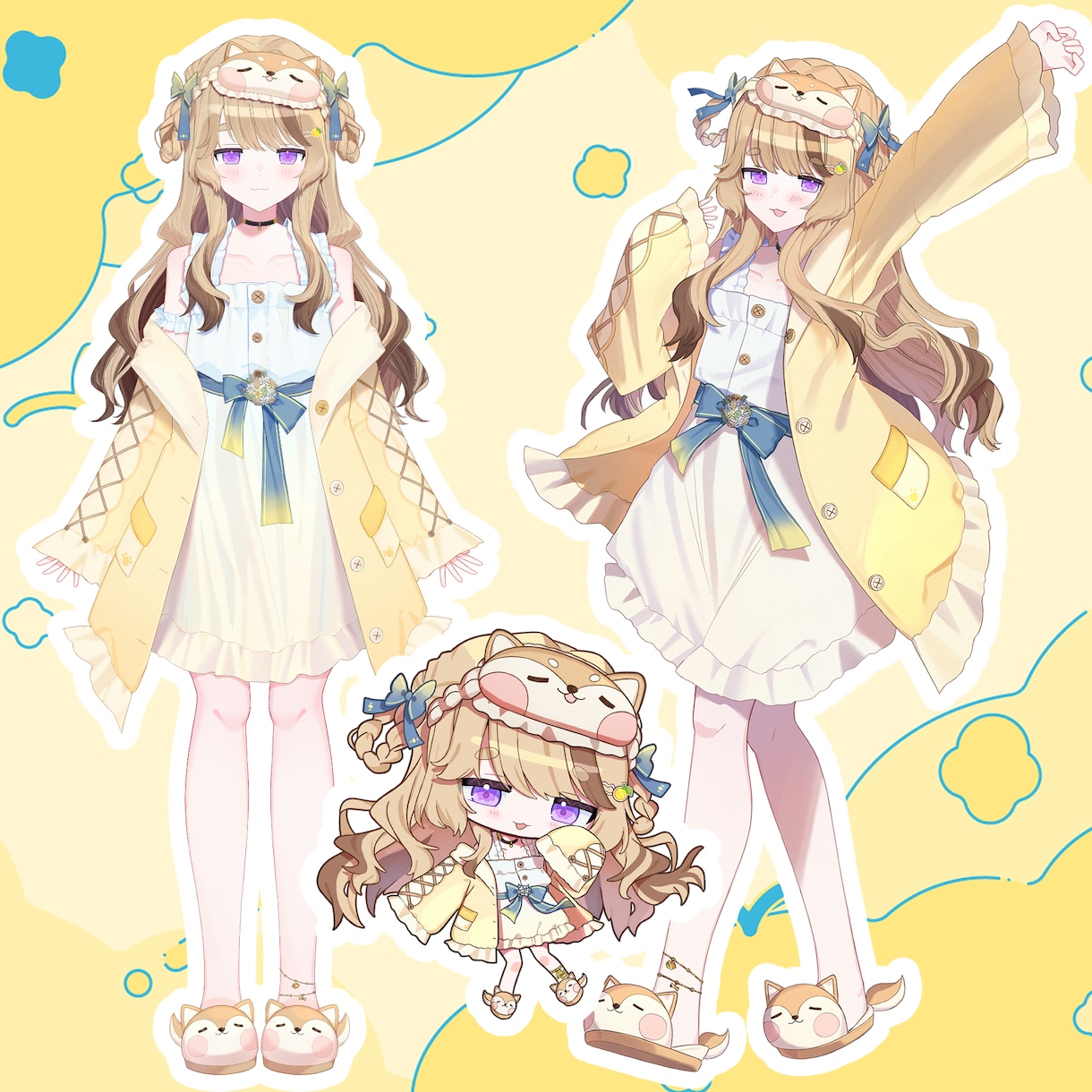 VTuberモデルの全行程を制作します キャラデザからLive2Dモデリングまで対応します！ イメージ6