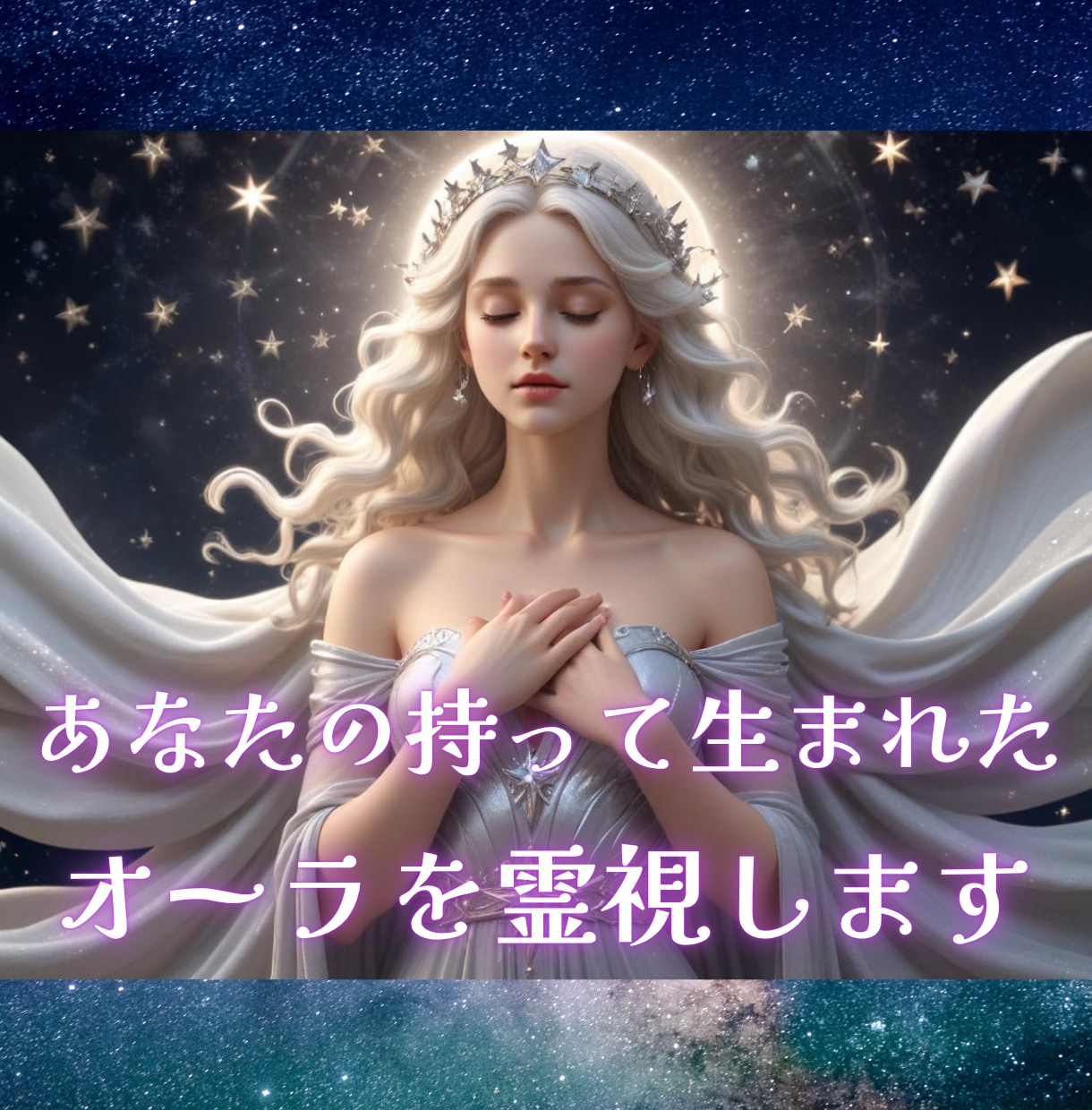 あなたの持って生まれたオーラを霊視します オーラの本質と現状の色から読み解く秘められた魅力や印象 イメージ1