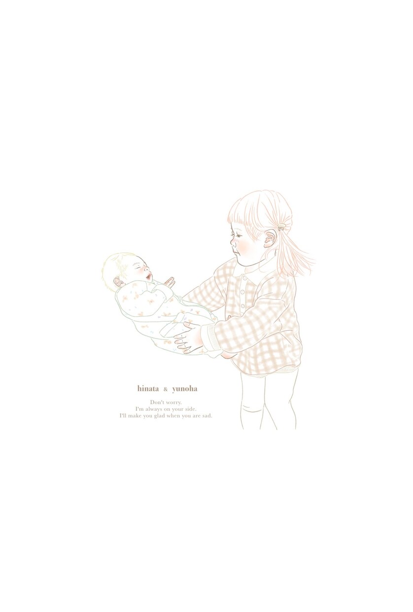 お写真を元にふんわり心温まる似顔絵を描きます 大人数◎商用◎記念日/プレゼント/結婚祝い/アイコンなど イメージ8